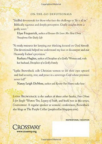 Trust: A Godly Woman's Adornment: 01 (On-the-Go Devotionals) - Lydia Brownback [KSIĄŻKA]