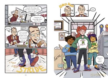 Tryouts: (A Graphic Novel) (The Brinkley Yearbooks) - Sarah Sax [KOMIKS]