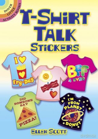 T-Shirt Talk Stickers (Little Activity Books) - Ellen Scott [KSIĄŻKA]