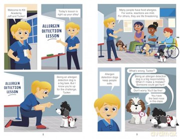 Tucker's Nose Knows: An Allergen Detection Dog Graphic Novel (Service Pups in Training) - Mari Bolte [KSIĄŻKA]