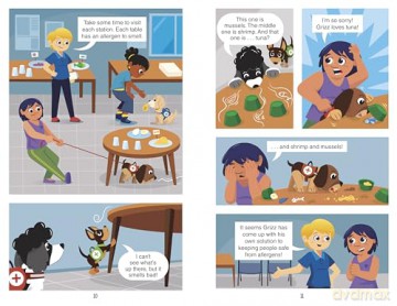 Tucker's Nose Knows: An Allergen Detection Dog Graphic Novel (Service Pups in Training) - Mari Bolte [KSIĄŻKA]
