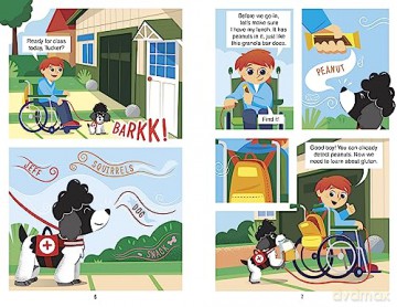 Tucker's Nose Knows: An Allergen Detection Dog Graphic Novel (Service Pups in Training) - Mari Bolte [KSIĄŻKA]