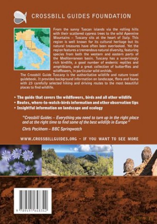 Tuscany: Italy: 42 (Crossbill Nature Guides) - Graham Chisholm [KSIĄŻKA]