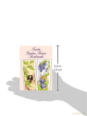 Twelve Garden Fairies Bookmarks (Dover Bookmarks) - Mark Twain [KSIĄŻKA]