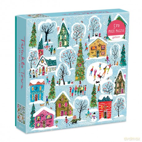 Twinkle Town 500 Piece Puzzle - Galison [PUZZLE]