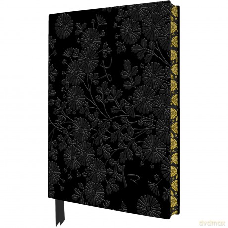Uematsu Hobi: Box Decorated with Chrysanthemums Artisan Art Notebook (Flame Tree Journals) (Artisan Art Notebooks) - Flame Tree Studio [KSIĄŻKA]