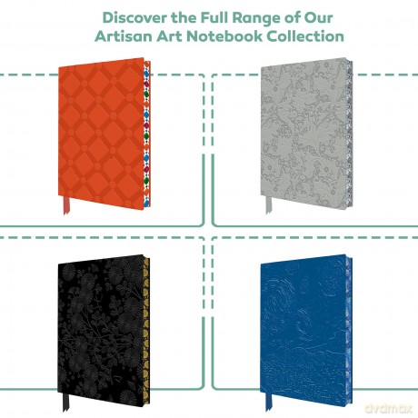 Uematsu Hobi: Box Decorated with Chrysanthemums Artisan Art Notebook (Flame Tree Journals) (Artisan Art Notebooks) - Flame Tree Studio [KSIĄŻKA]