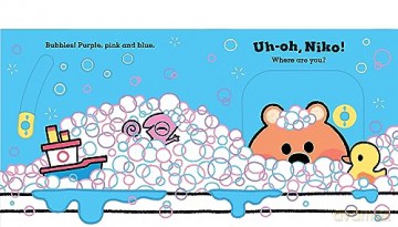 Uh-Oh, Niko: Bathtime: a push, pull and slide story - Chris Chatteron [KSIĄŻKA]