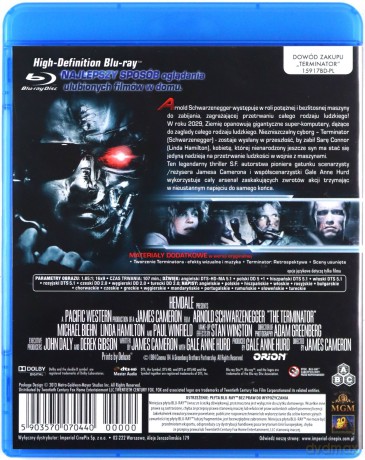 Terminator [Blu-Ray]