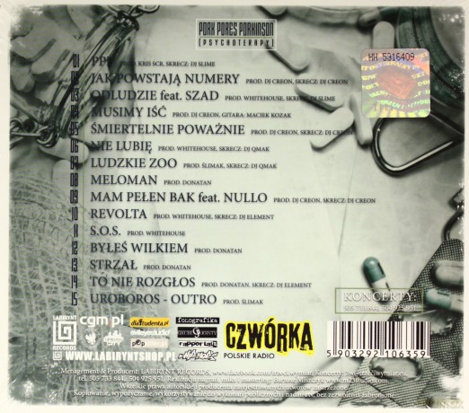 Pork Pores Porkinson: Psychoterapy (digipack) [CD]