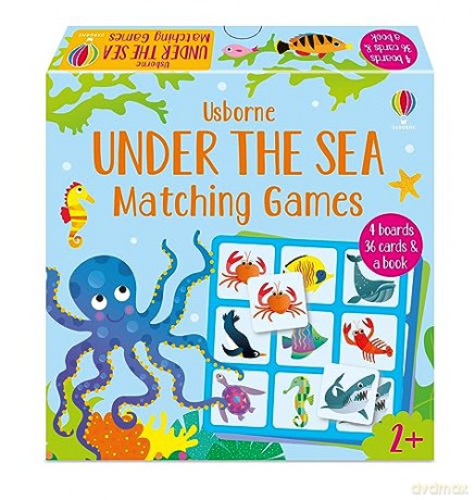 Under the Sea Matching Games: 1 - Kate Nolan [KSIĄŻKA]