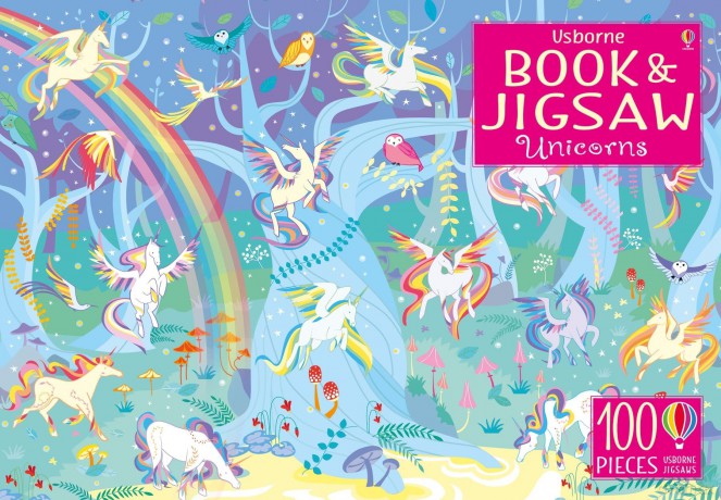 Unicorns (Usborne Book and Jigsaw) - Sam Smith [KSIĄŻKA]