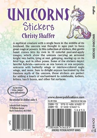 Unicorns Stickers (Little Activity Books) - Christy Shaffer [KSIĄŻKA]