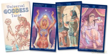 UNIVERSAL GODDESS TAROT (cards): Tarot Deck - Maria Caratti Illustrated by Antonela Platano [KARTY]