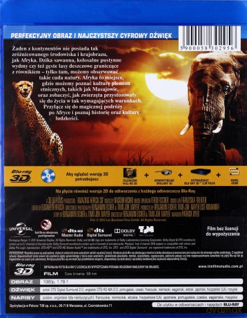 Niesamowita Afryka 3D [Blu-ray 3D]