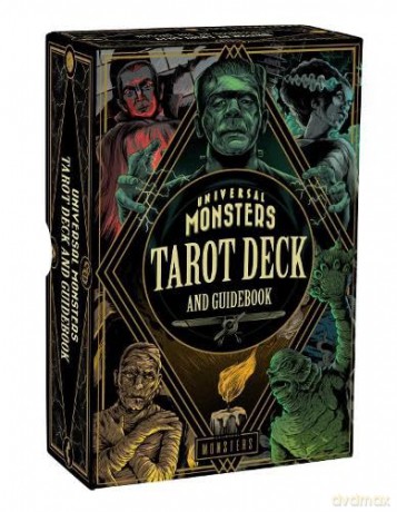 Universal Monsters Tarot Deck and Guidebook - Titan Books [KSIĄŻKA]