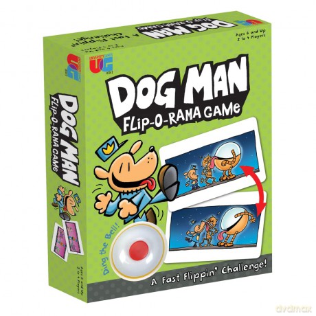 University Games - Dog Man - Flip-O-Rama Game - Dav Pilkey [KSIĄŻKA]
