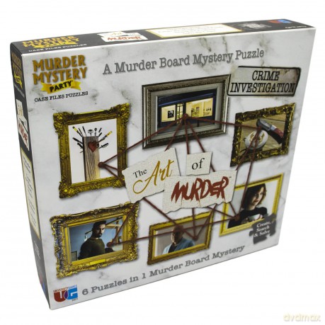 University Games 33271 Mystery Case Files Puzzle The Art of Murder [PUZZLE]