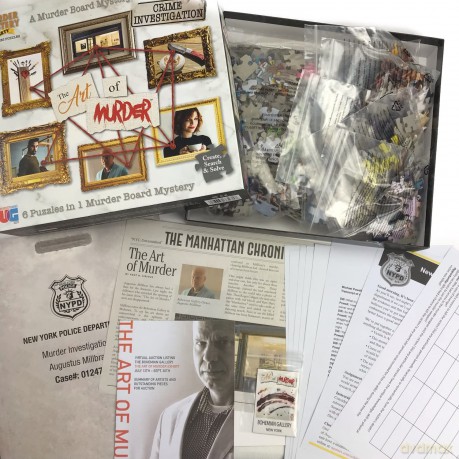 University Games 33271 Mystery Case Files Puzzle The Art of Murder [PUZZLE]