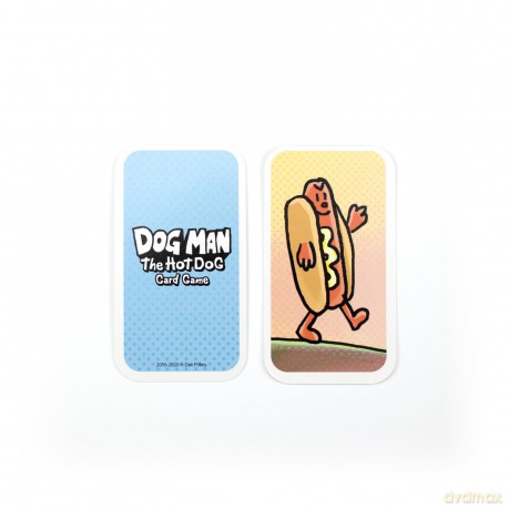 University Games Dog Man The Hot Dog Card Game | 2-4 Players, Yellow, One Size,07011 [KSIĄŻKA]