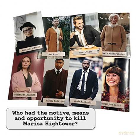 University Games Murder Mystery Case File Mile High Murder, 33284 [KSIĄŻKA]