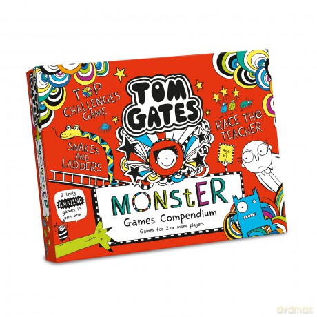 University Games Tom Gates Monster Board Games Compendium [KSIĄŻKA]