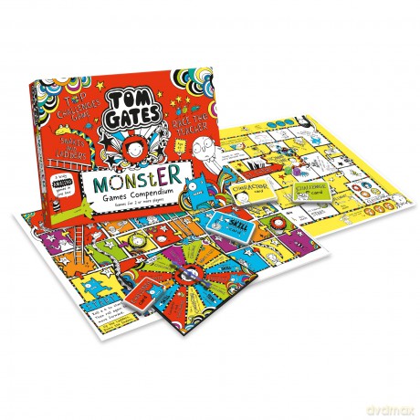 University Games Tom Gates Monster Board Games Compendium [KSIĄŻKA]