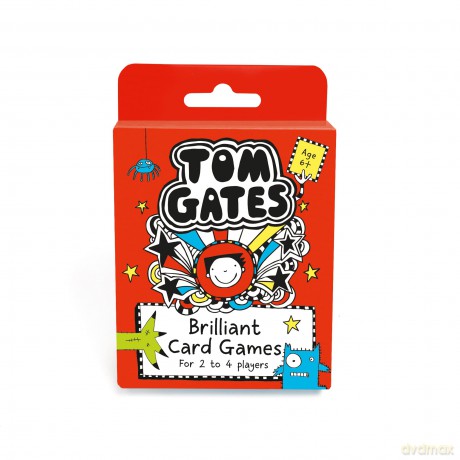 University Games Tom Gates Truly Awesome Card Games Set (U08544) [KSIĄŻKA]