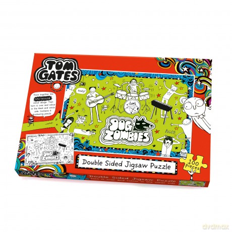 University Games U08547 Tom Gates DogZombies 2-in-1 Jigsaw Puzzle [PUZZLE]