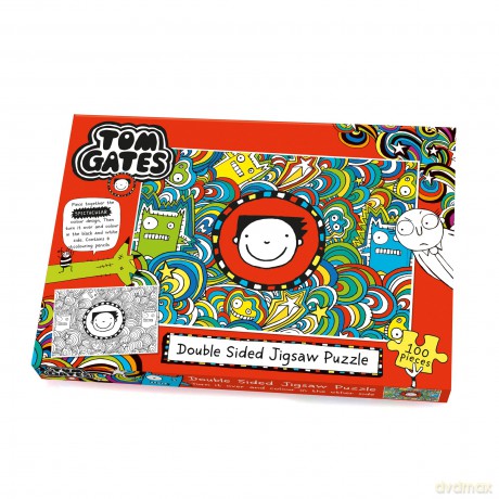 University Games U08548 Tom Gates Doodle 2-in-1 Jigsaw Puzzle [PUZZLE]