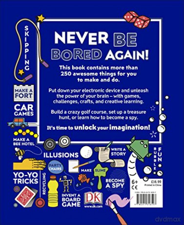 Unlock Your Imagination: 250 Boredom Busters - Fun Ideas for Games, Crafts, and Challenges [KSIĄŻKA]