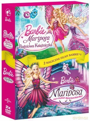 Barbie Mariposa / Barbie Mariposa i Baśniowa Księżniczka [BOX] [2DVD]