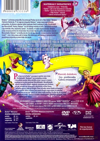 Barbie Mariposa / Barbie Mariposa i Baśniowa Księżniczka [BOX] [2DVD]