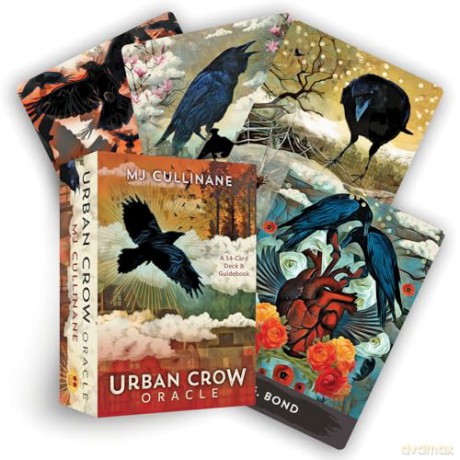 Urban Crow Oracle: A 54-Card Deck and Guidebook - MJ Cullinane [KSIĄŻKA]