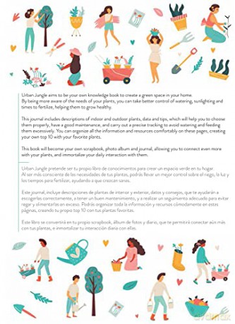 Urban Jungle: Plant Care Journal - Anna Minguet [KSIĄŻKA]