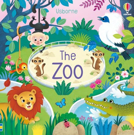 Usborne Book and 3 Jigsaws: The Zoo - Sam Taplin [KSIĄŻKA]