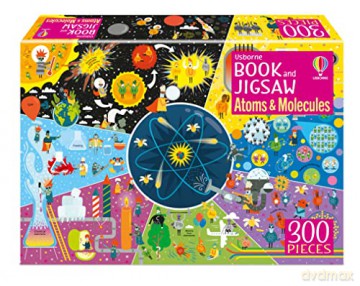 Usborne Book and Jigsaw Atoms and Molecules - Rosie Dickins [KSIĄŻKA]
