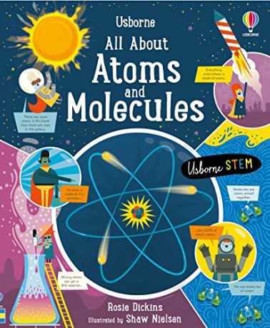 Usborne Book and Jigsaw Atoms and Molecules - Rosie Dickins [KSIĄŻKA]