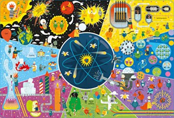 Usborne Book and Jigsaw Atoms and Molecules - Rosie Dickins [KSIĄŻKA]