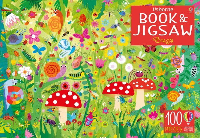 Usborne Book and Jigsaw Bugs - Kirsteen Robson [KSIĄŻKA]