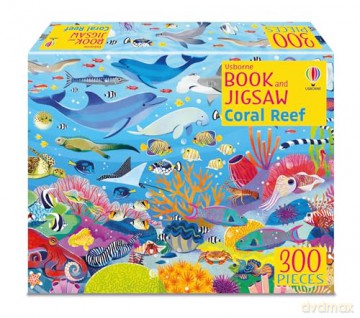 Usborne Book and Jigsaw Coral Reef - Sam Smith [KSIĄŻKA]