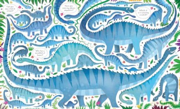 Usborne Book and Jigsaw Dinosaurs - Kirsteen Robson [KSIĄŻKA]