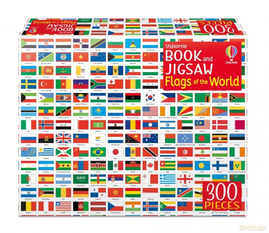 Usborne Book and Jigsaw Flags of the World - Sue Meredith [KSIĄŻKA]