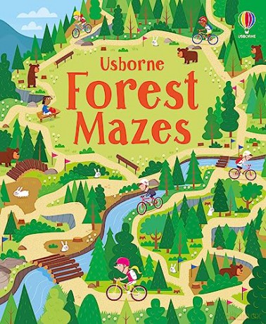 Usborne Book and Jigsaw Forest Maze - Kate Nolan [KSIĄŻKA]
