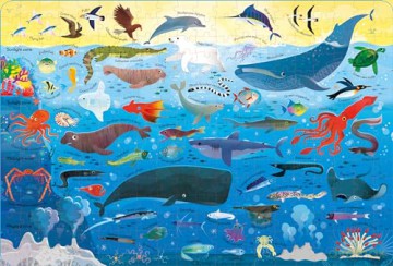 Usborne Book and Jigsaw Oceans - Sam Smith [KSIĄŻKA]