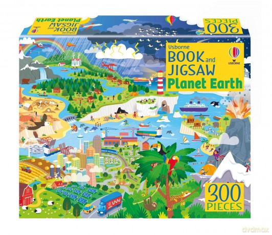 Usborne Book and Jigsaw Planet Earth - Sam Smith [KSIĄŻKA]