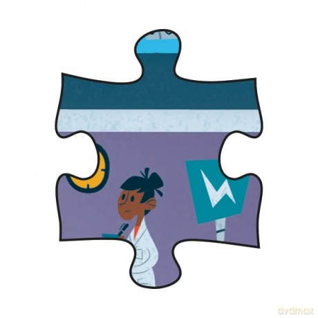 Usborne Book and Jigsaw Spy Maze - Kate Nolan [KSIĄŻKA]