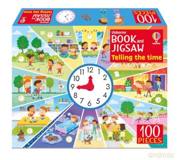 Usborne Book and Jigsaw Telling the Time - Kate Nolan [KSIĄŻKA]