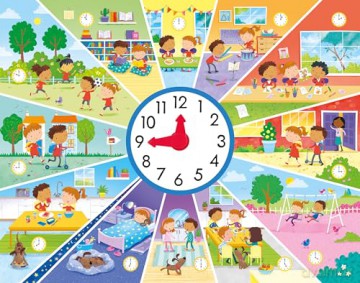 Usborne Book and Jigsaw Telling the Time - Kate Nolan [KSIĄŻKA]