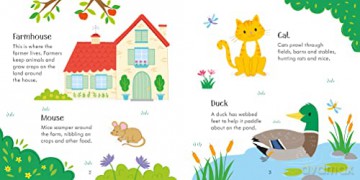 Usborne Farm Matching Games and Book - Kate Nolan [KALENDARZ]